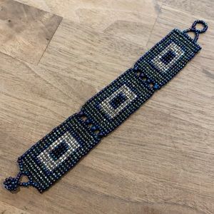 Handmade Seed Beaded Bracelet